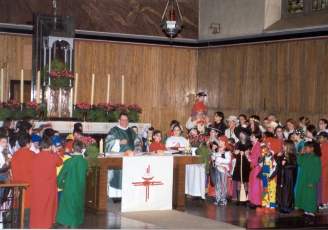 Un autel chatoyant de couleurs