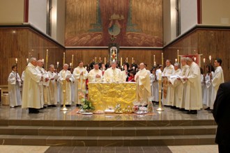 Durant la prière eucharistique