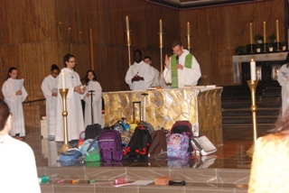 B�n�diction des enfants et de leurs cartables