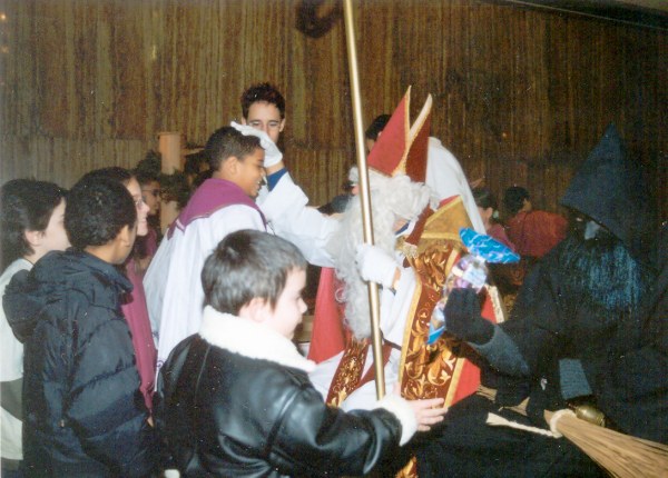 St Nicolas était très joyeux ce jour là