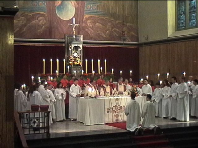 Le moment fort de la liturgie: la cons�cration